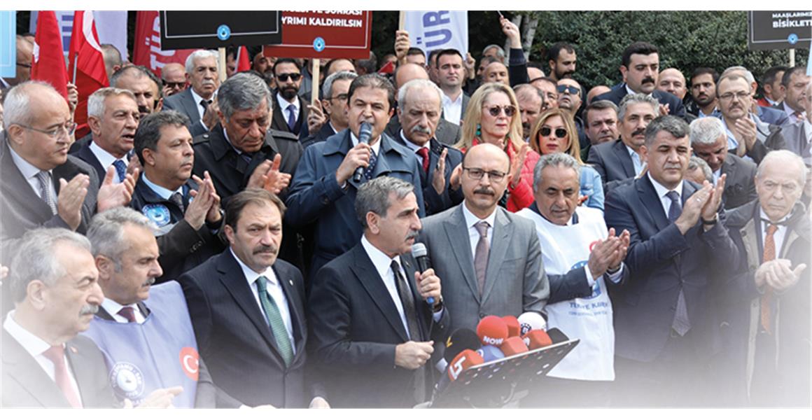Bütçe Görüşmeleri Öncesinde TBMM Önünde Ek Zam ve Refah Payı İstedik!